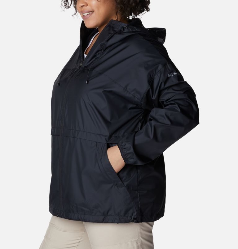 Women's Columbia Alpine Chill Windbreaker Jackets Black | Plus Size CA-EL418